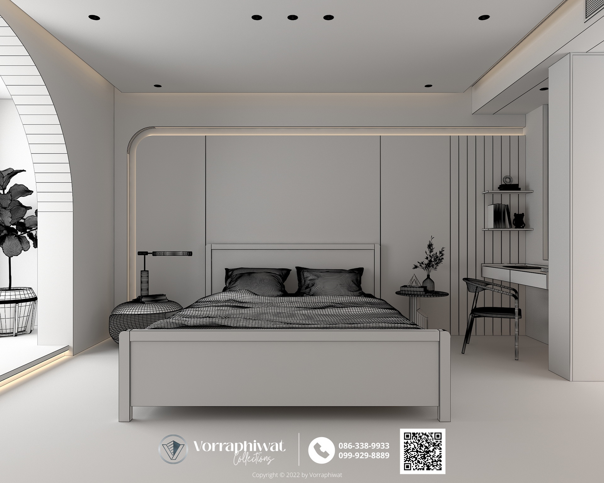 Master bedroom and bathroom Signature 07