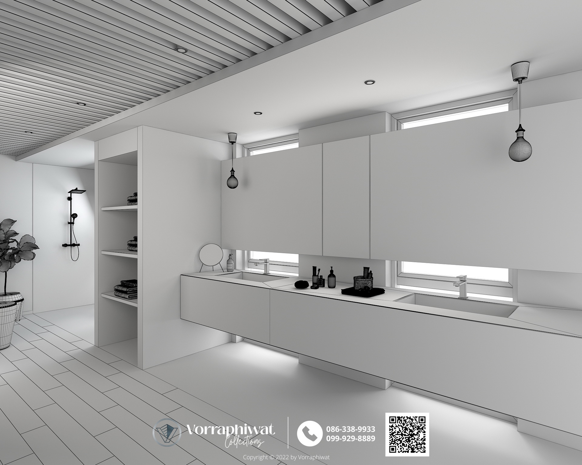Modern bath room Signature01
