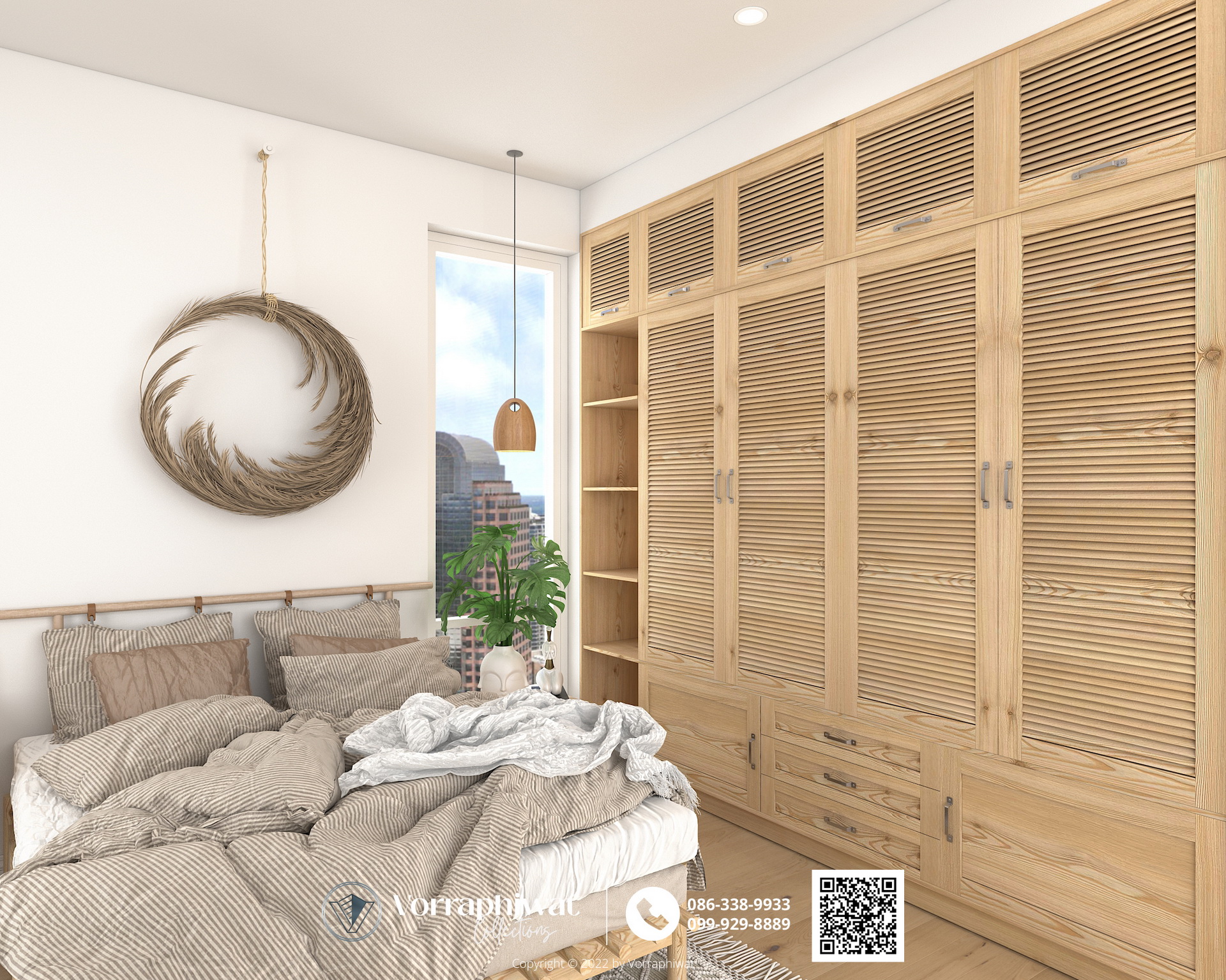 Modern natural elder care room Signature03