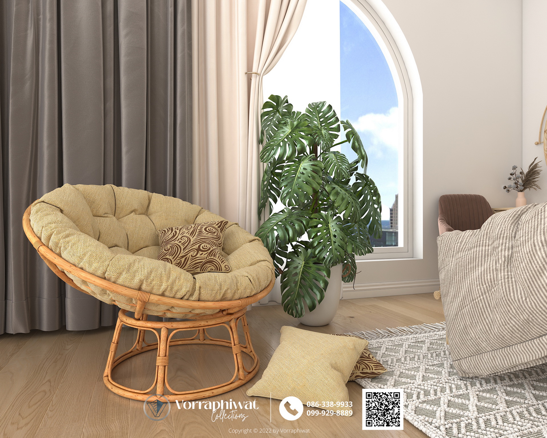 Modern natural elder care room Signature04