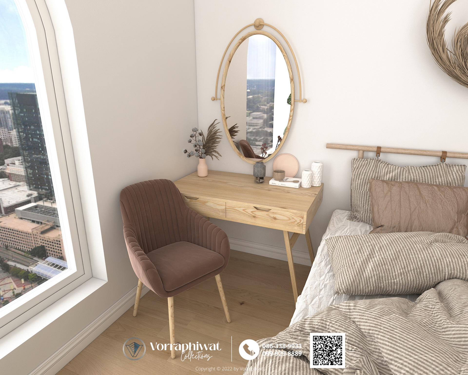Modern natural elder care room Signature05