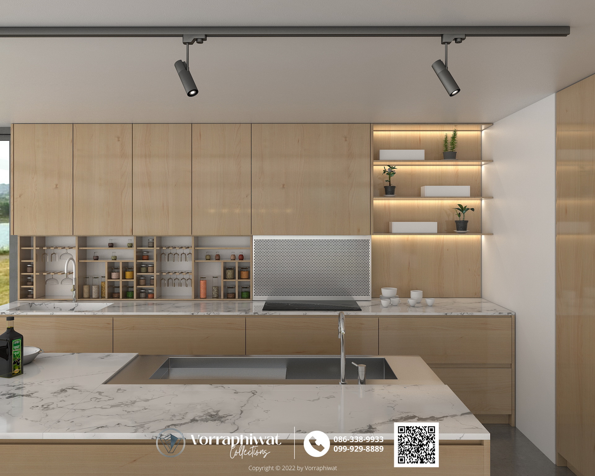 Modern natural kitchen Signature05