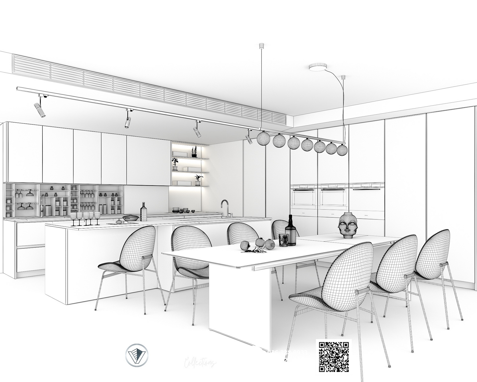 Modern natural kitchen Signature06