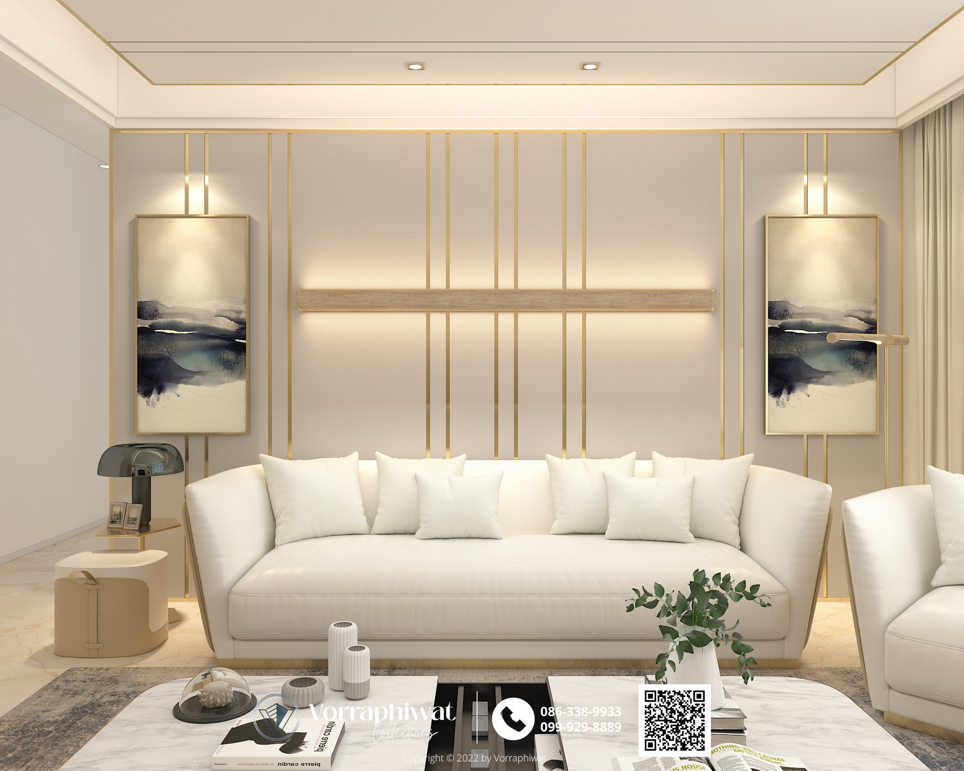 luxury style 1 - living room Signature04