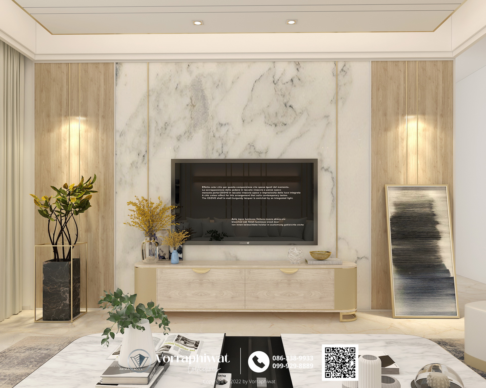 luxury style 1 - living room Signature05