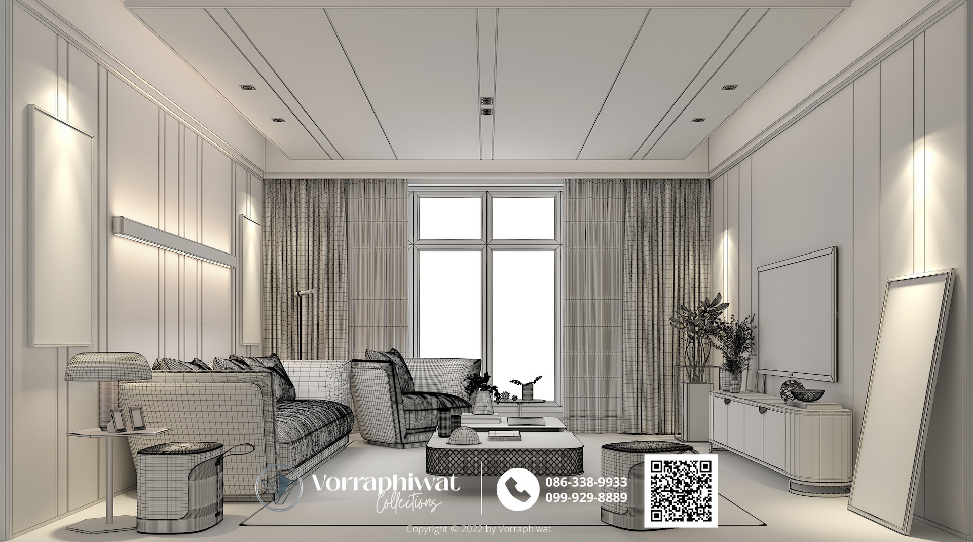 luxury style 1 - living room Signature06