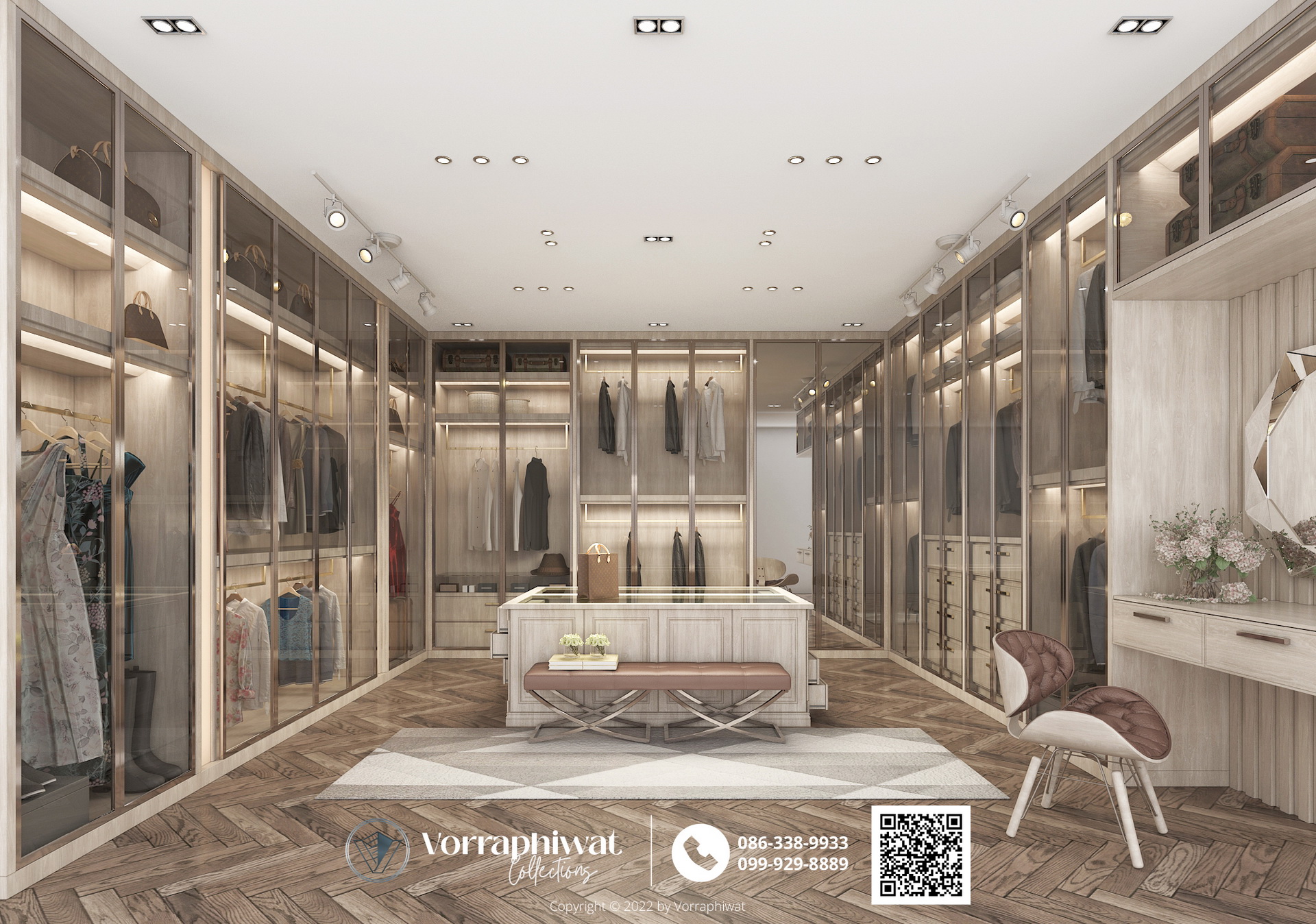 luxury style 1 - walk in closet Signature01