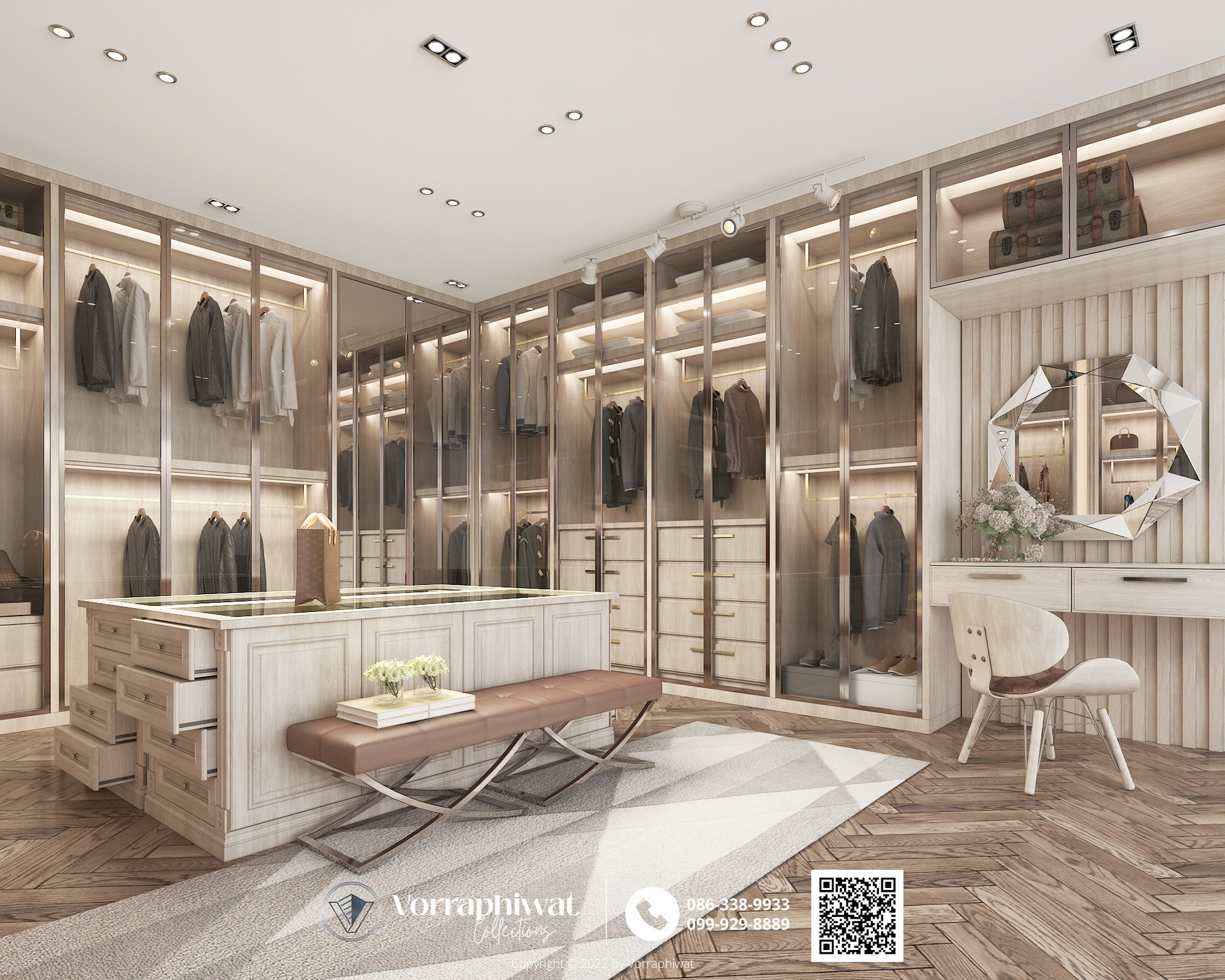 luxury style 1 - walk in closet Signature02