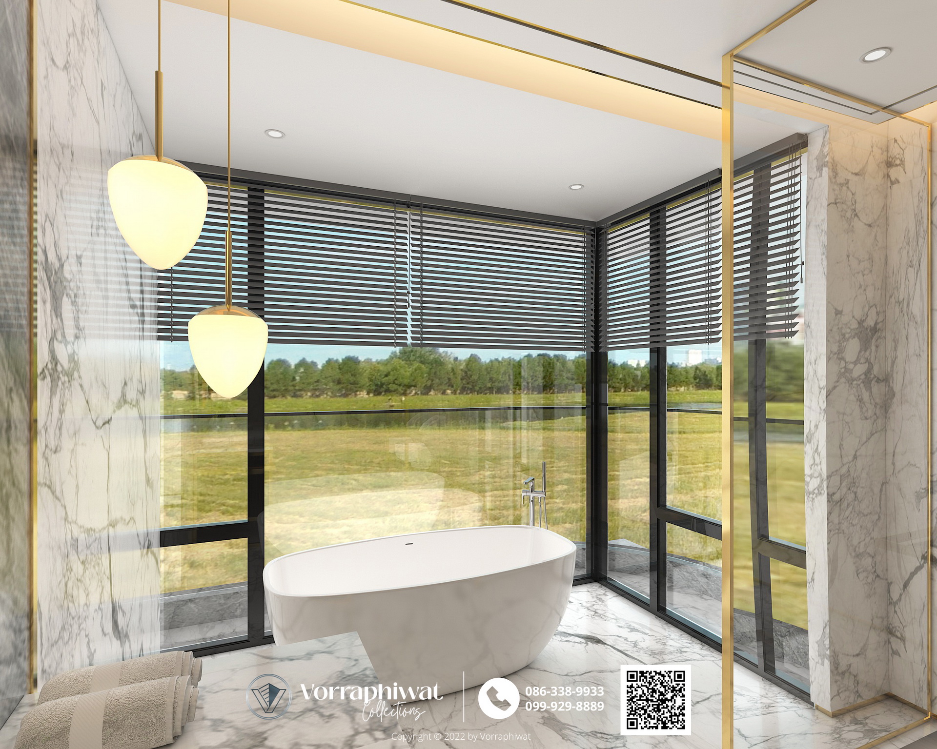 penthouse contemporary style - bathroom2 Signature03