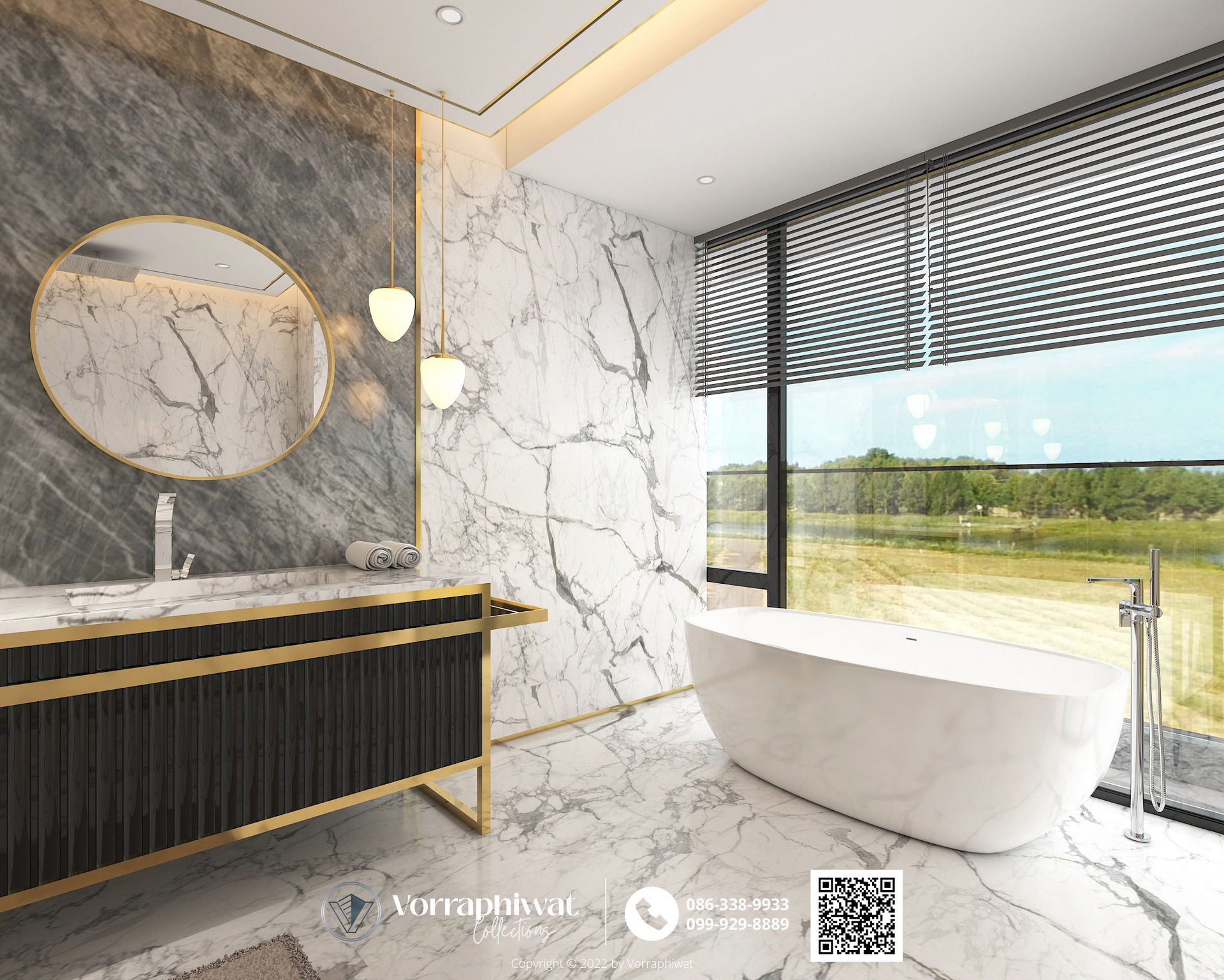 penthouse contemporary style - bathroom2 Signature04