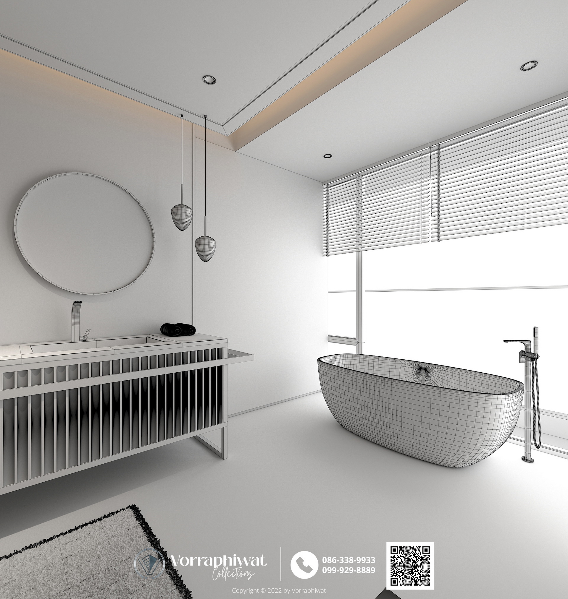 penthouse contemporary style - bathroom2 Signature06